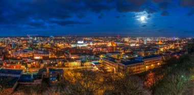 Su kulesinden Bydgoszcz Panoraması. Bydgoszcz, Kuyavian-Pomeranya Voyvodeship, Polonya.
