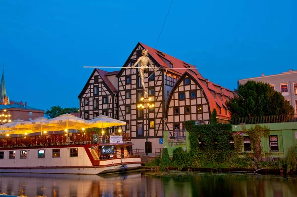 Tahıl ambarı, Bydgoszcz, Kuyavian-Pomeranya Voyvoda, Polonya.
