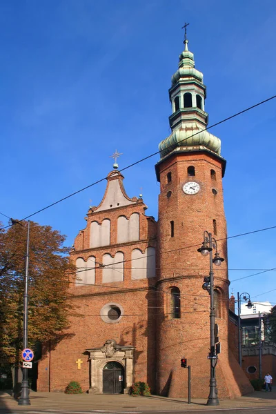 Eglise Assomption Bydgoszcz Voïvodie Kuyavie Poméranie Pologne — Photo