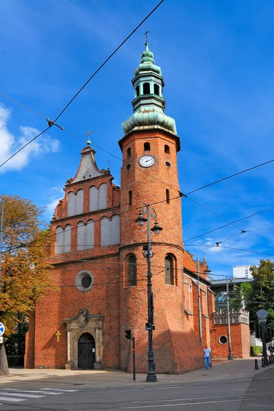 Igreja Assunção Bydgoszcz Voivodia Kuyavian Pomeranian Polônia — Fotografia de Stock