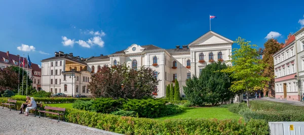 Town Hall Former Jesuit College Bydgoszcz Kuyavian Pomeranian Voivodeship Poland — Stock Photo, Image