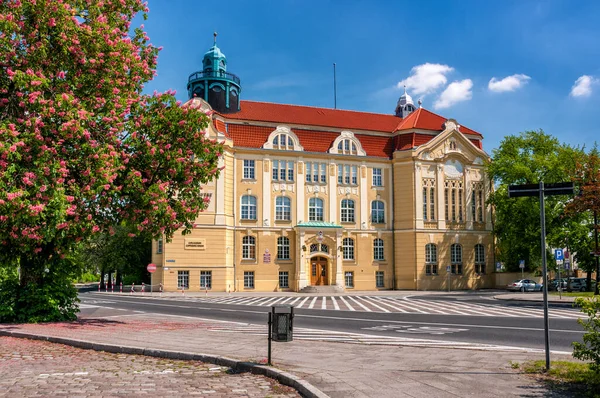Collegium Copernicanum Належить Університету Казимира Великого Bydgoszcz Kuyavian Pomeranian Voivodeship — стокове фото