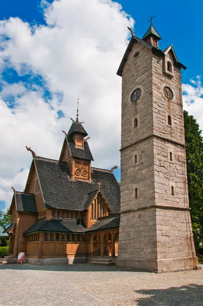 Vang Stave Church Karpacz Lower Silesian Voivodeship Poland Obraz Stockowy