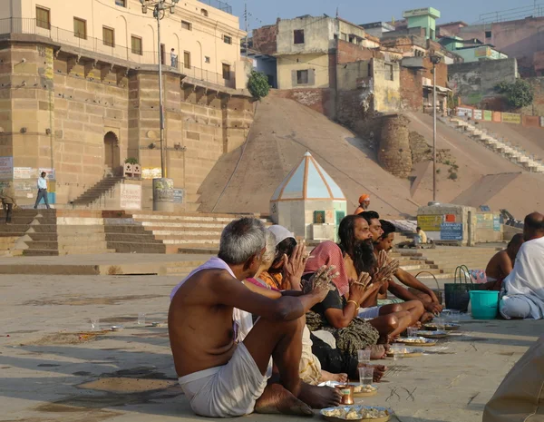 India.Varanasi. Fotos de stock