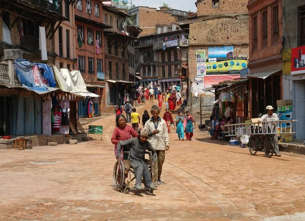 Bhaktapuru. Nepál. — Stock fotografie