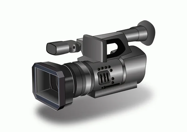 Video camera . — Stockvector