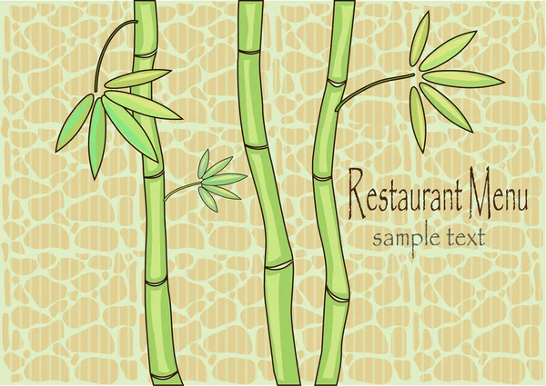 Menu para restaurante, café, bar, cafetaria — Vetor de Stock