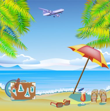 tatil yaz ve tasarım seyahat