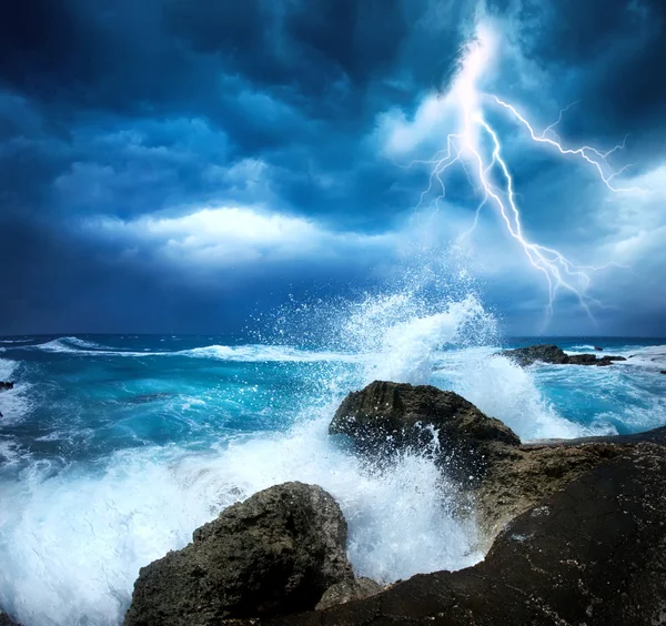 Tempestade oceânica — Fotografia de Stock