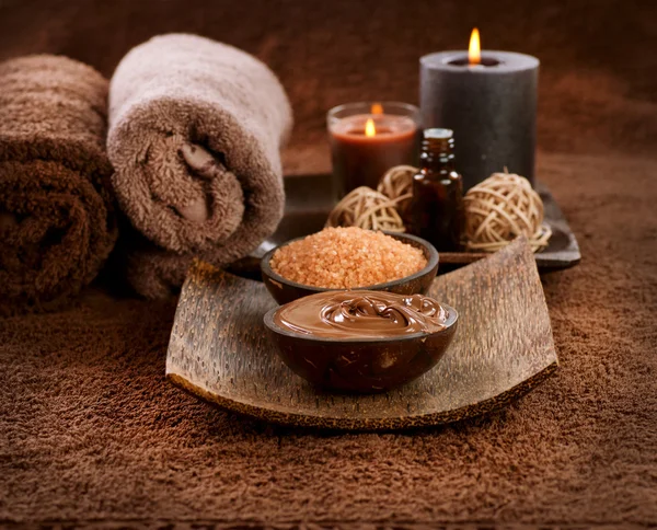 Chocolade spa — Stockfoto