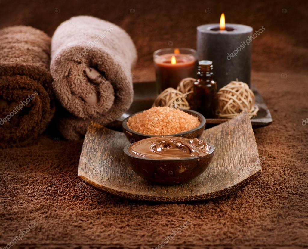 Chocolate Spa — Stock Photo © Subbotina 12802912