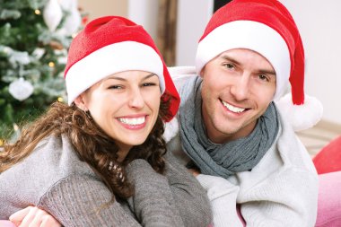 Noel Noel Baba'nın şapkası Çift