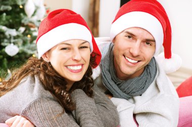Noel Noel Baba'nın şapkası Çift