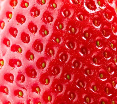 çilek doku. Berry arka plan. closeup yapısı. Makro