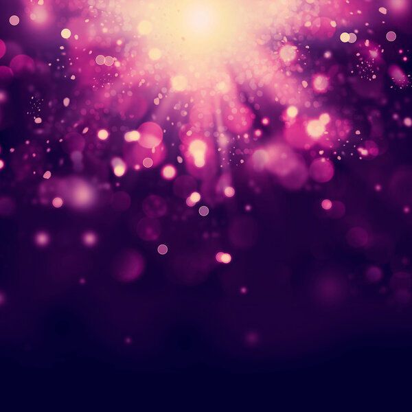 Violet Abstract Christmas background