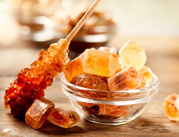 Brown Sugar. Cane Sugar — Stock Photo, Image