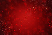 červený svátek vánoční pozadí s sněhové vločky a hvězdy