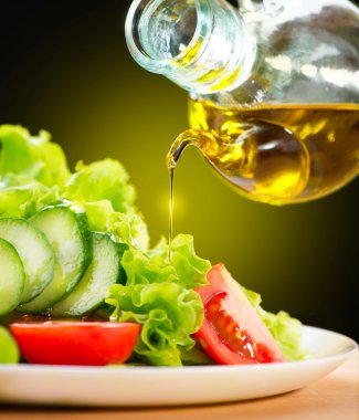 zeytinyağlı sebze salatası