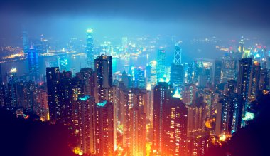 Hong Kong gece görüşü