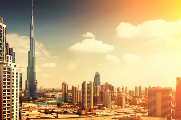 Burj Dubaj, Dubaj, Spojené arabské emiráty — Stock fotografie
