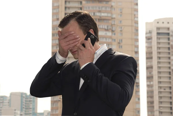 Frustrated businessman — Stock Photo, Image