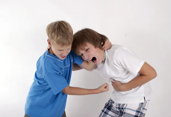 Pelea de hermanos — Foto de Stock