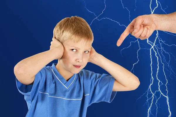 Parental anger. — Stock Photo, Image