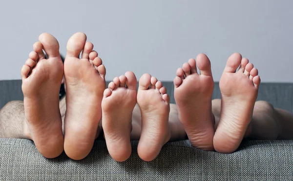 Close-up of human soles — Stock Photo, Image