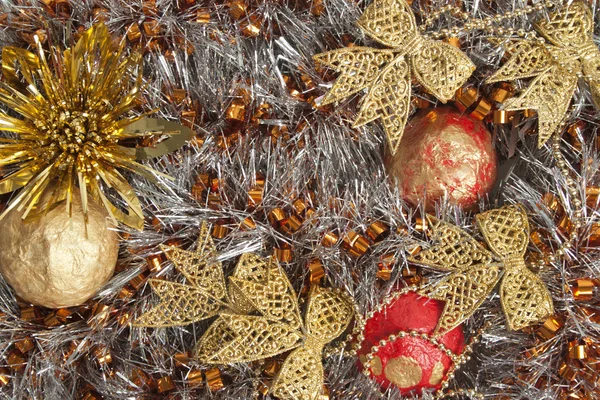 Fondo de la decoración de Navidad — Stok fotoğraf