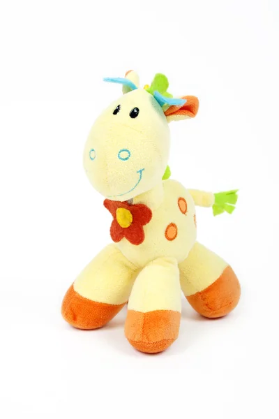 Babies first soft toy — Stock Photo, Image