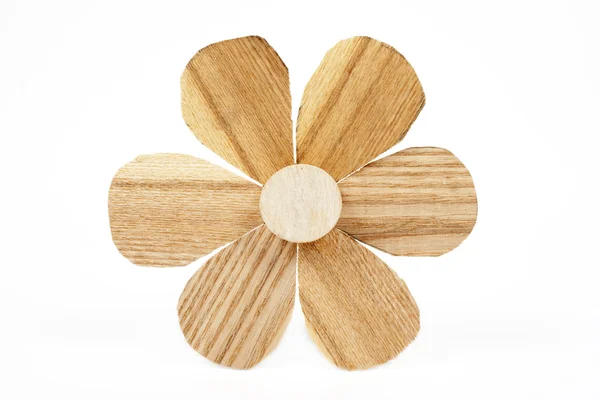 Fiore di legno — Foto Stock