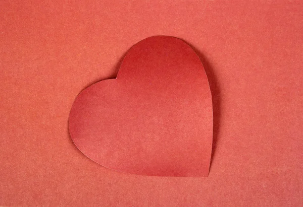Corazón de papel. San Valentín — Foto de Stock