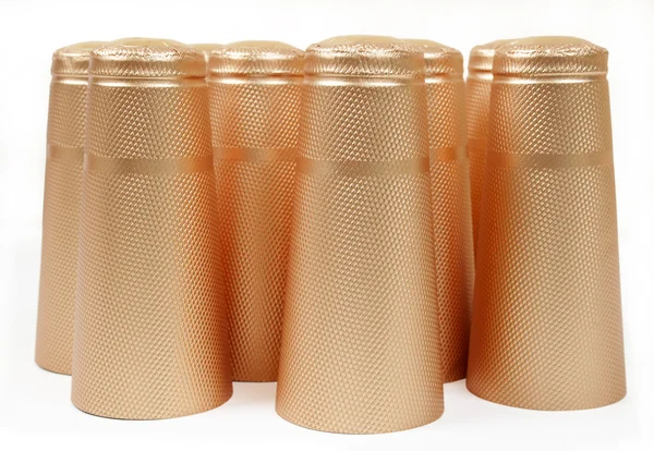 Capsules for a champagne — Stock Photo, Image