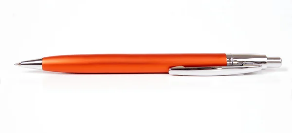 Оранжевая ручка — стоковое фото