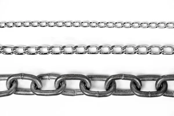 Železné řetězy — Stock fotografie
