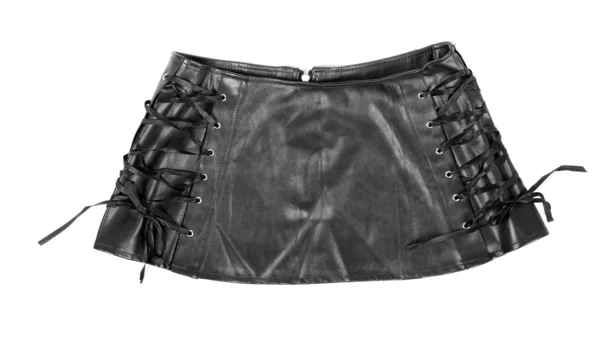 Leather skirt — Stock Photo, Image