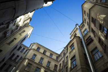 petersburg kentsel çizmek-şey bahçede