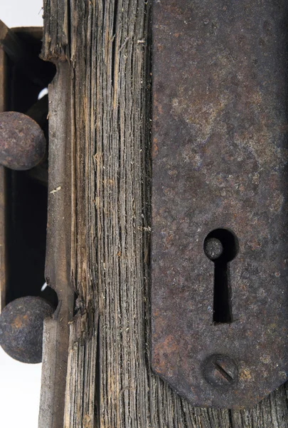 Παλιά κλειδαριά της πόρτας — Φωτογραφία Αρχείου