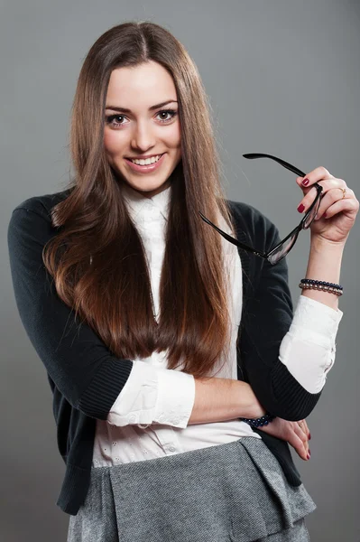 Un étudiant en studio — Photo