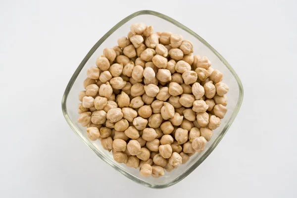 Channa or Kabuli Chana or White Chickpeas — Stock Photo, Image