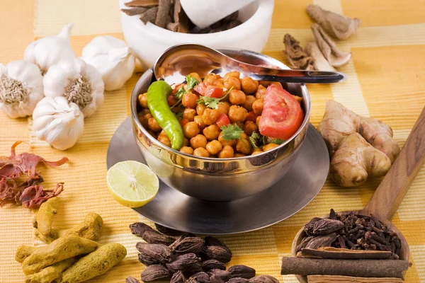 Chana masala, Hint yemeği