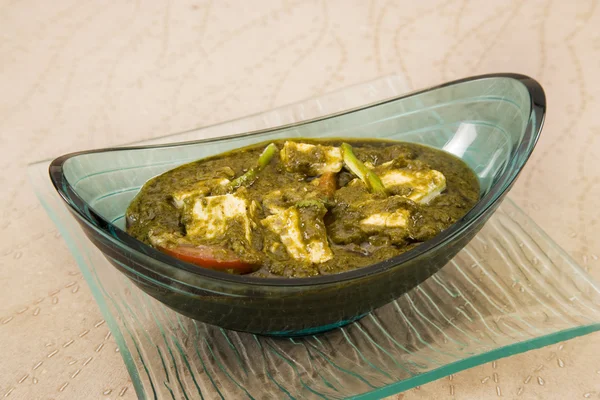 Palak paneer veya ıspanak ve peynir köri, Hint yemekleri