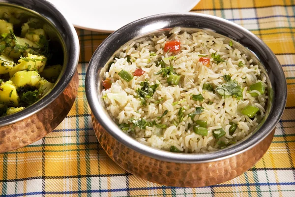 Pilau di verdure — Foto Stock