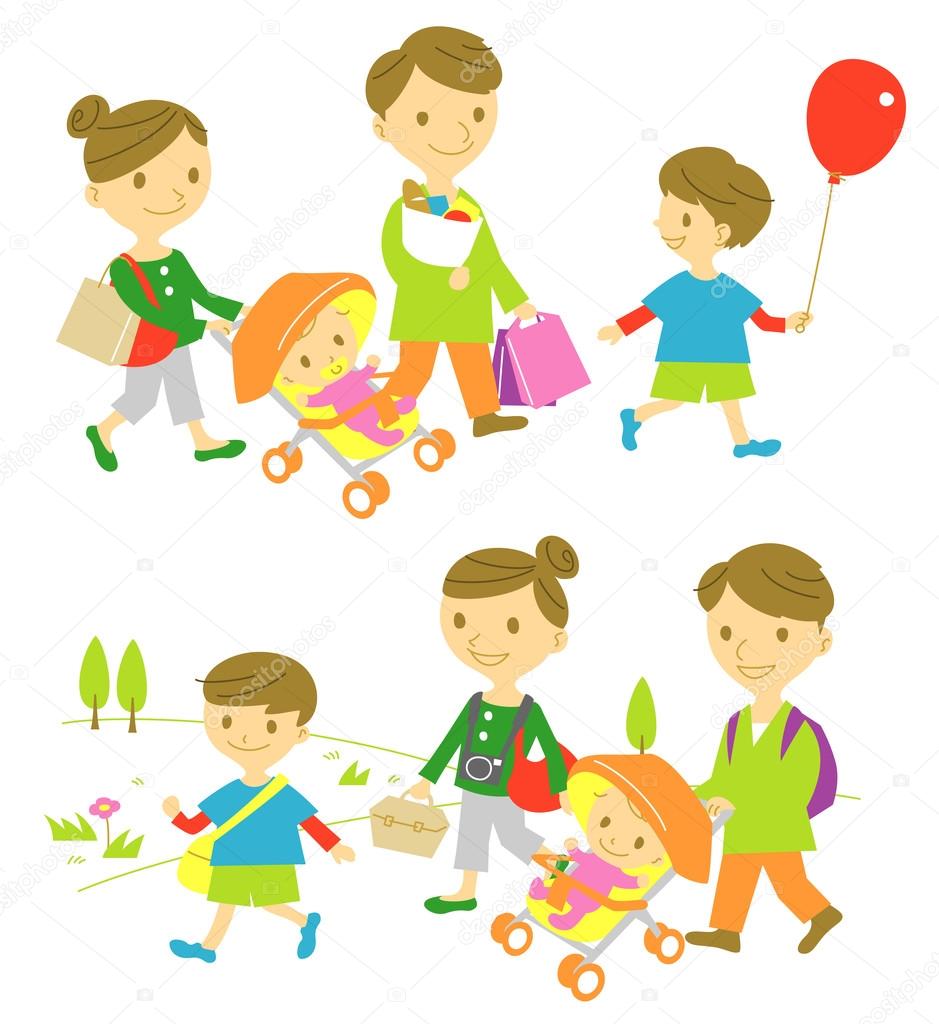 family,shopping,picnic