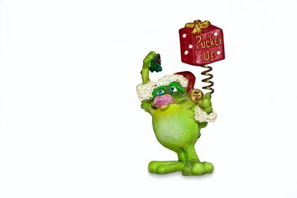 Weihnachtsfrosch — Stockfoto