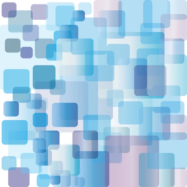 抽象蓝色方形背景 — 图库矢量图片#