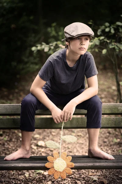 Jonge jongen — Stockfoto