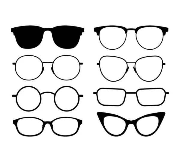 Óculos Design Bom Uso Para Qualquer Projeto Que Você Deseja — Vetor de Stock