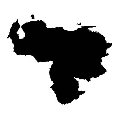 69 Venezuela ada haritası silueti