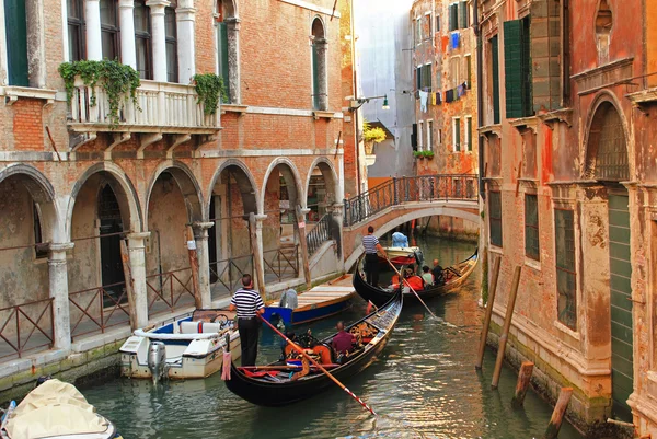 Gondolas, Venice — Stock Photo, Image